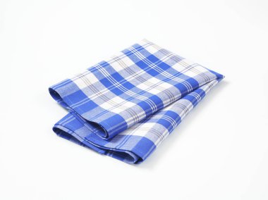 mavi ve beyaz kurulama bezi