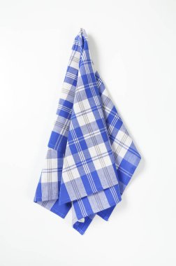 mavi ve beyaz kurulama bezi