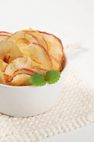 Rodajas de manzana secas — Foto de Stock