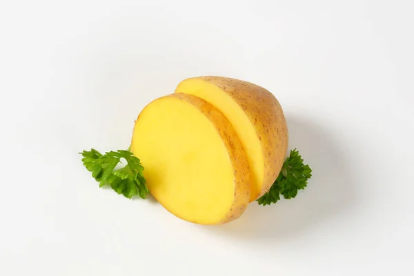 切片生马铃薯 — 图库照片