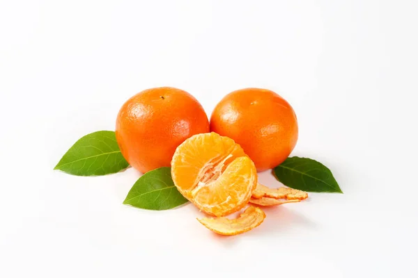 Fresh seedless tangerines — Stock Photo, Image