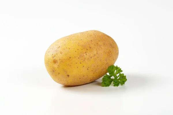 Jediného syrové brambory — Stock fotografie