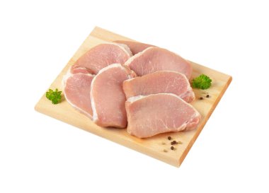 kemiksiz domuz loin pirzola