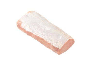 Raw pork loin
