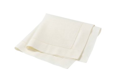 Beyaz Hemstitch peçete