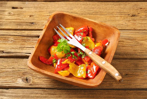 Marinated sweet peppers — Stock Photo, Image