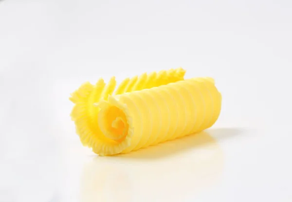 Fresh butter curl — Stock Photo, Image