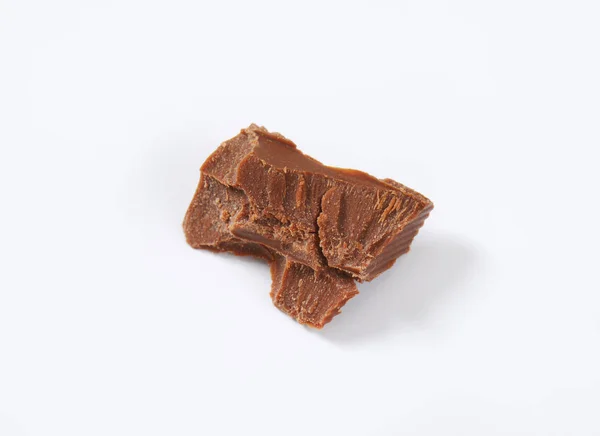 Piece of milk chocolate — Stock Photo, Image