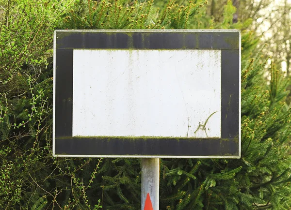 長方形の交通標識 — ストック写真