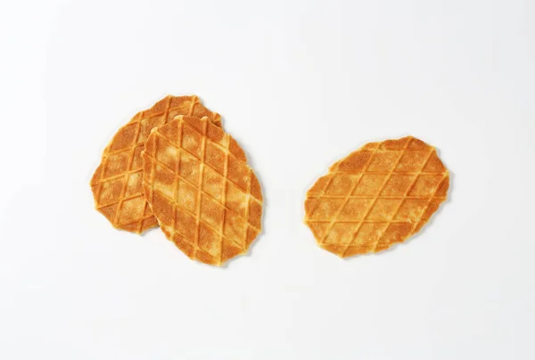 Boter wafel cookies — Stockfoto