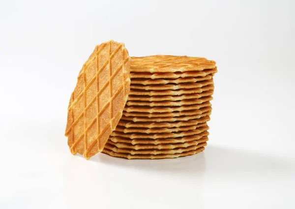 Butterwaffelkekse — Stockfoto