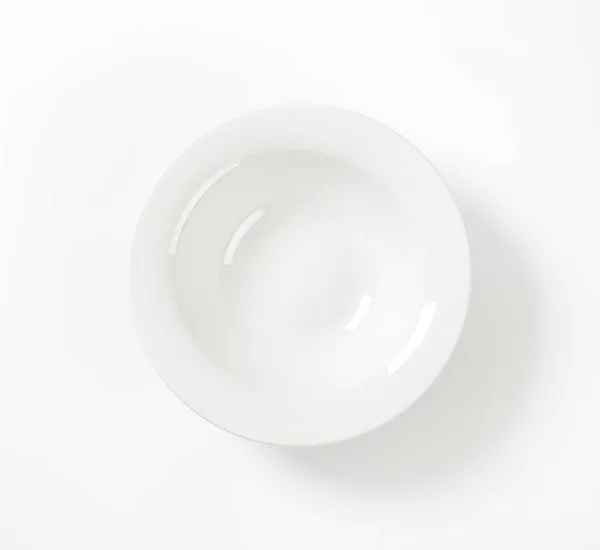 White soup plate — Stock Photo, Image