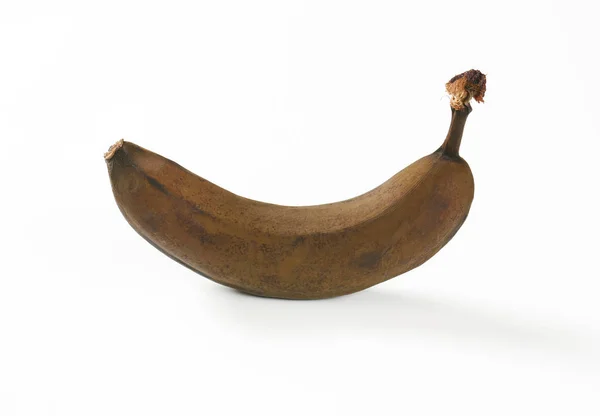 Banana troppo matura marrone — Foto Stock