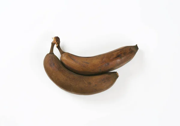 Twee overrijpe bananen — Stockfoto