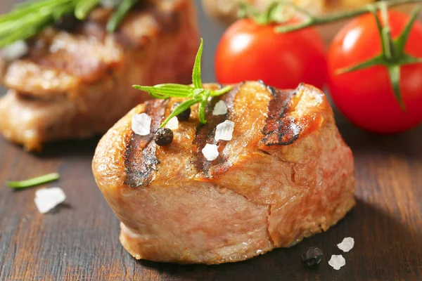 Grilled pork medallion — Stock Photo, Image