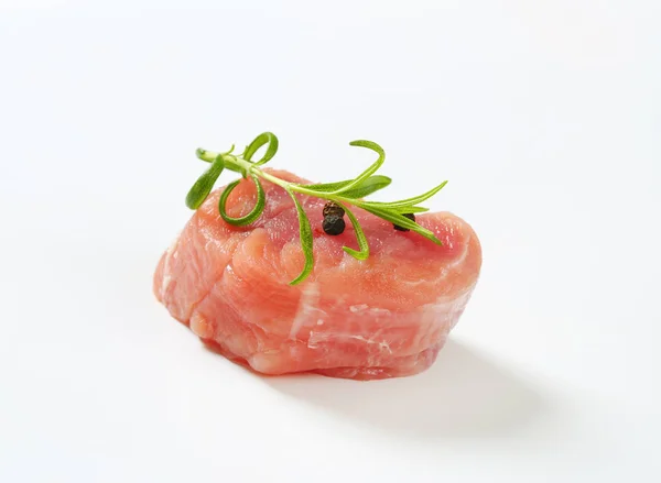 Tranche de filet de porc — Photo