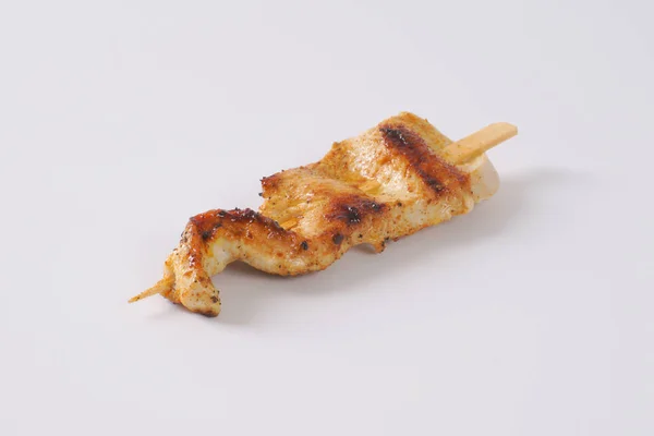 Pincho de pollo a la parrilla —  Fotos de Stock