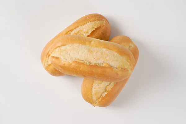 新鲜的迷你法式面包 — 图库照片