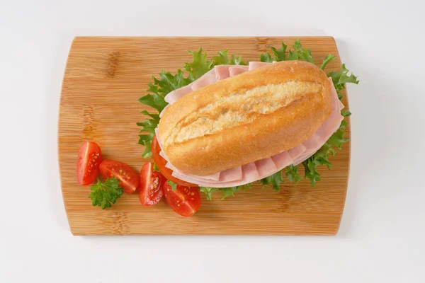Sandwich frais au jambon — Photo