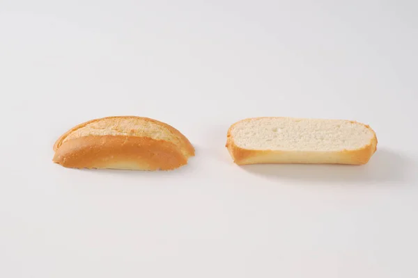 Mini baguette felére — Stock Fotó