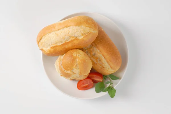 Fresh mini baguettes — Stock Photo, Image