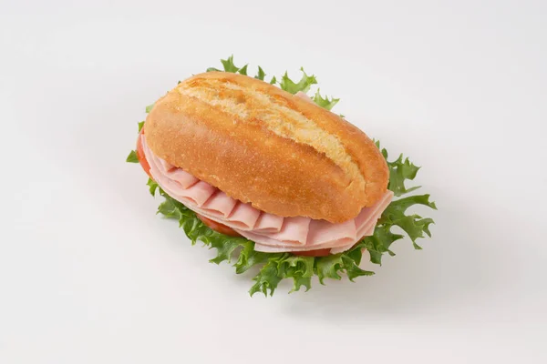 Φρέσκα σάντουιτς με ζαμπόν — Φωτογραφία Αρχείου