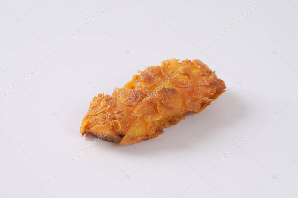 crispy corn flake crusted chicken
