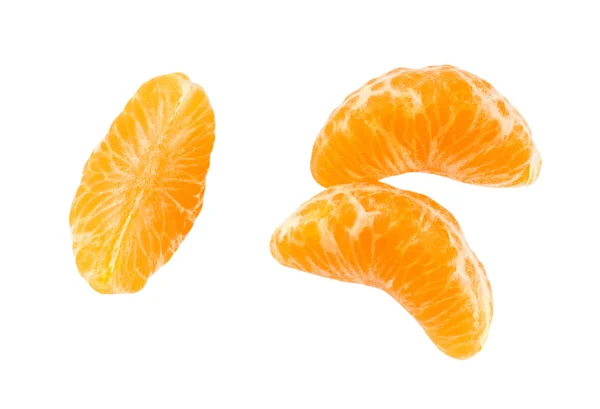 Segmentos de tangerina descascados — Fotografia de Stock