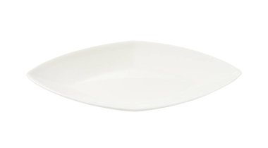 elmas şeklindeki yemek tabağı