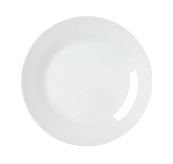 Plato blanco — Foto de Stock