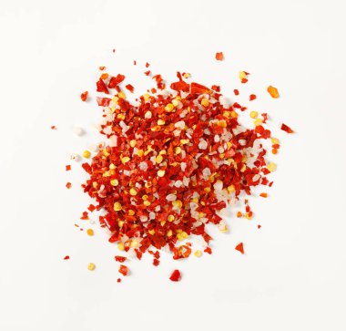 kurutulmuş biber ve tuz