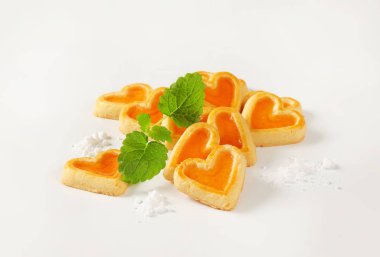 Reçel ile kalp şeklinde tanımlama