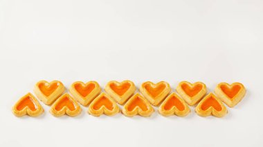 Reçel ile kalp şeklinde tanımlama