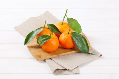 yaprakları taze mandalina