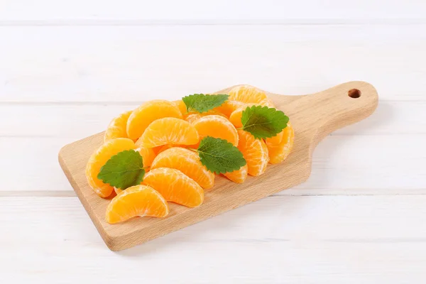 Segmenten voor verse tangerine — Stockfoto