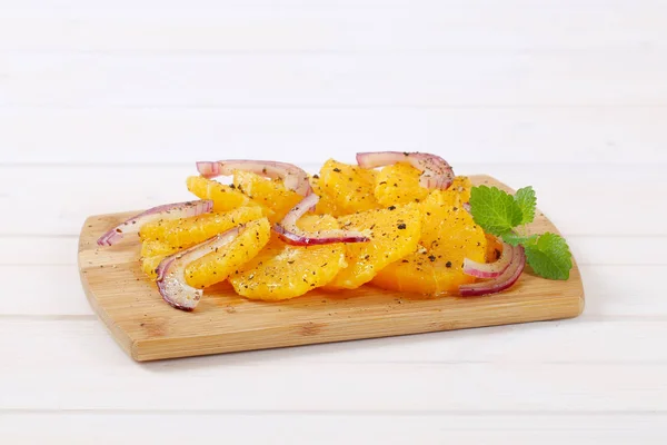 西西里橙色沙拉 — 图库照片