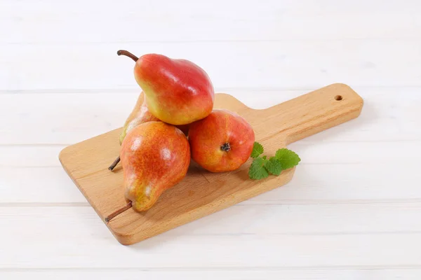 Ripe red pears — Stock Photo, Image