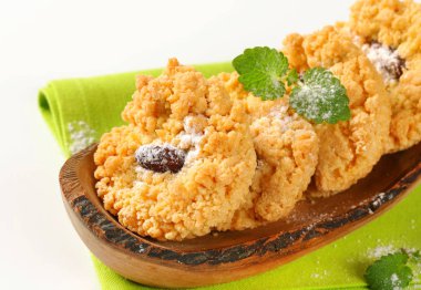 Küçük kırıntı Badem Çerezler