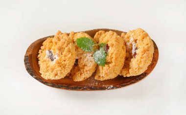 Küçük kırıntı Badem Çerezler