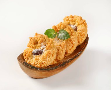 Küçük kırıntı Badem Çerezler