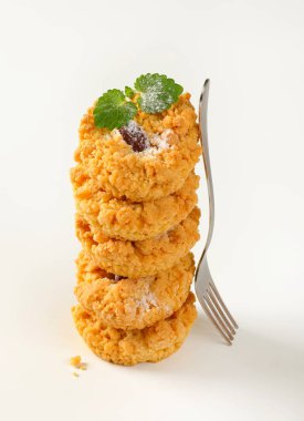 Küçük kırıntı Badem Çerezler