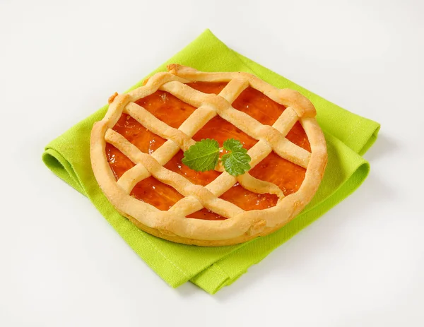 格突破水果挞 (crostata) — 图库照片