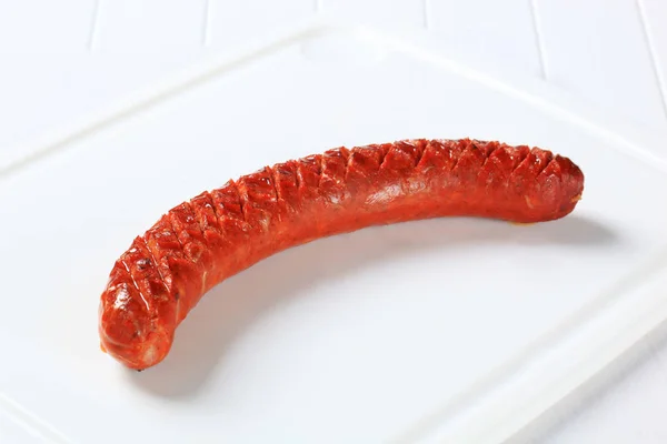 Saucisse épicée rôtie — Photo