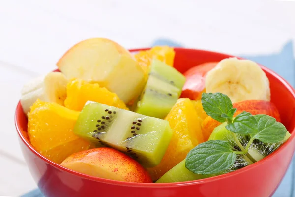 Frischer Obstsalat — Stockfoto