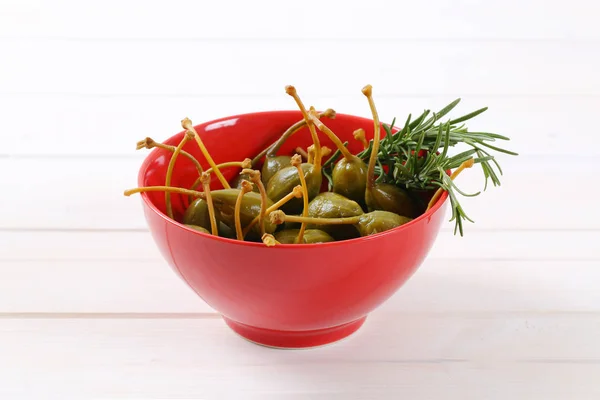 Bayas de alcaparra en escabeche — Foto de Stock