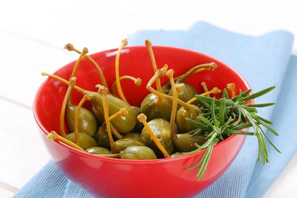 Pickled caper berries — Stock Photo, Image