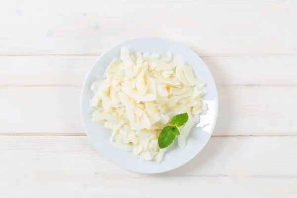 Placa de chips de coco —  Fotos de Stock