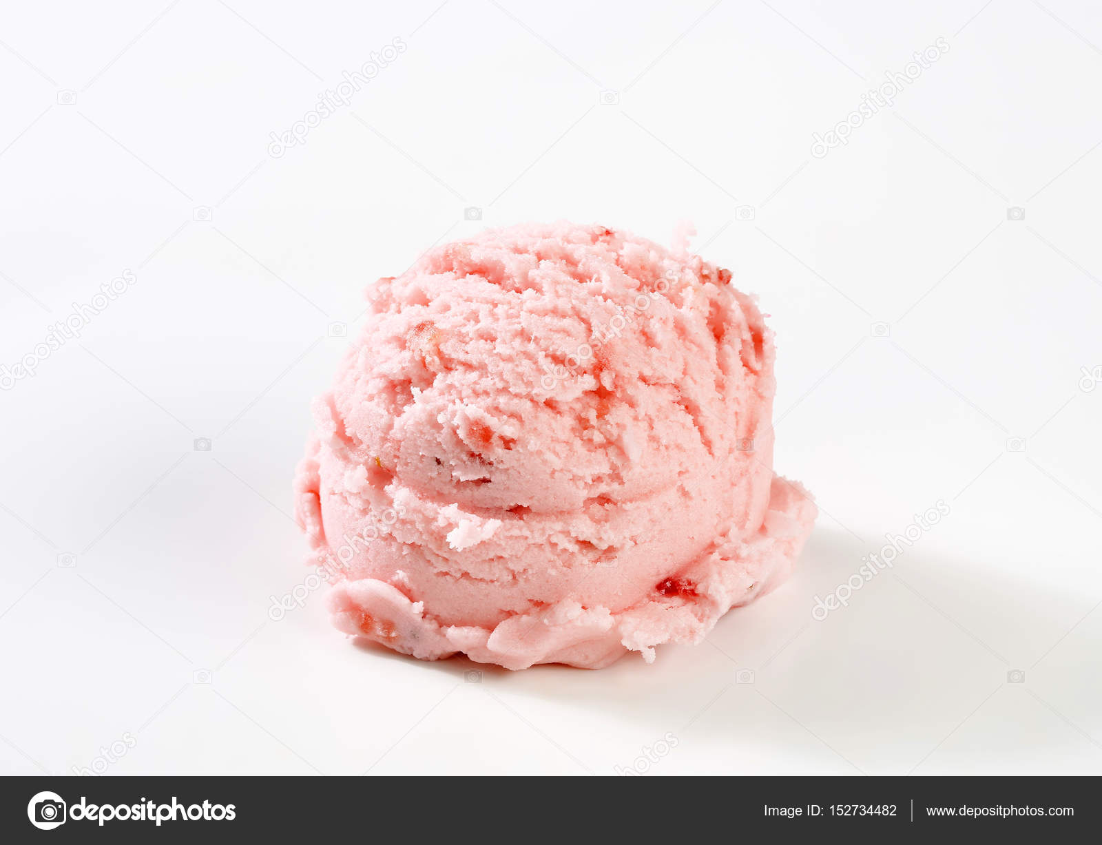 Scoop of pink ice cream Stock Photo by ©ajafoto 152734482