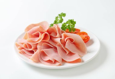 ince dilimlenmiş jambon