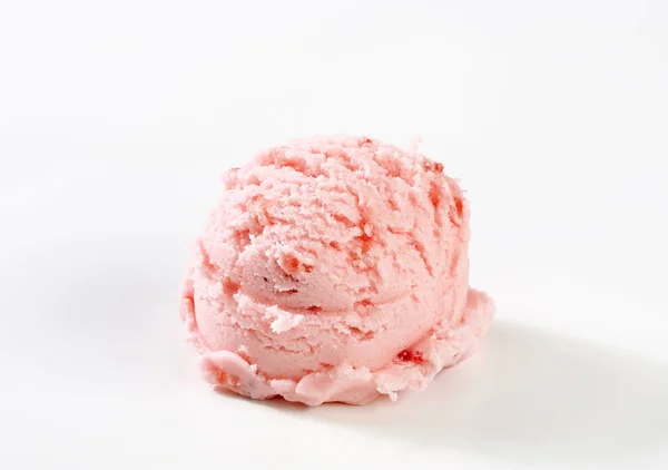 Cuillère de glace rose — Photo